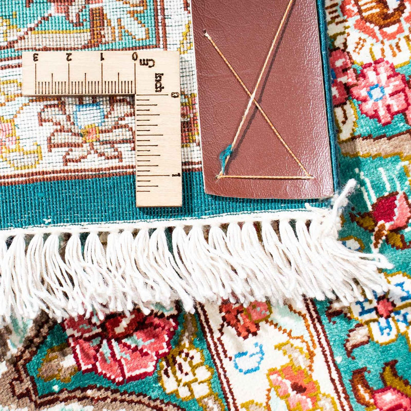 Perser Rug - Ghom - 163 x 100 cm - green