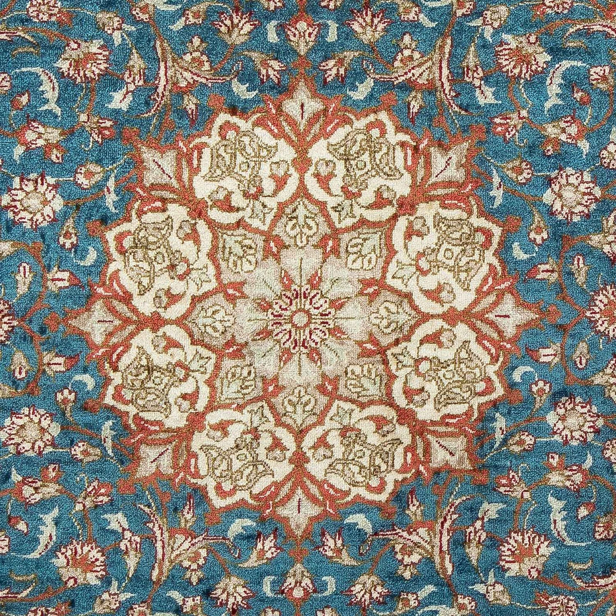 Perser Rug - Ghom - 94 x 58 cm - blue