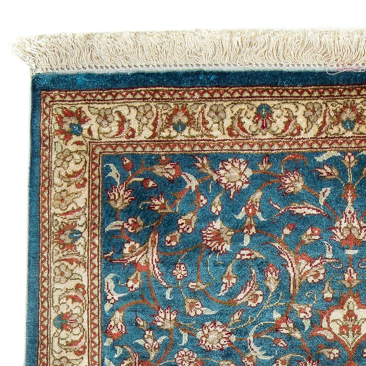 Perser Rug - Ghom - 94 x 58 cm - blue
