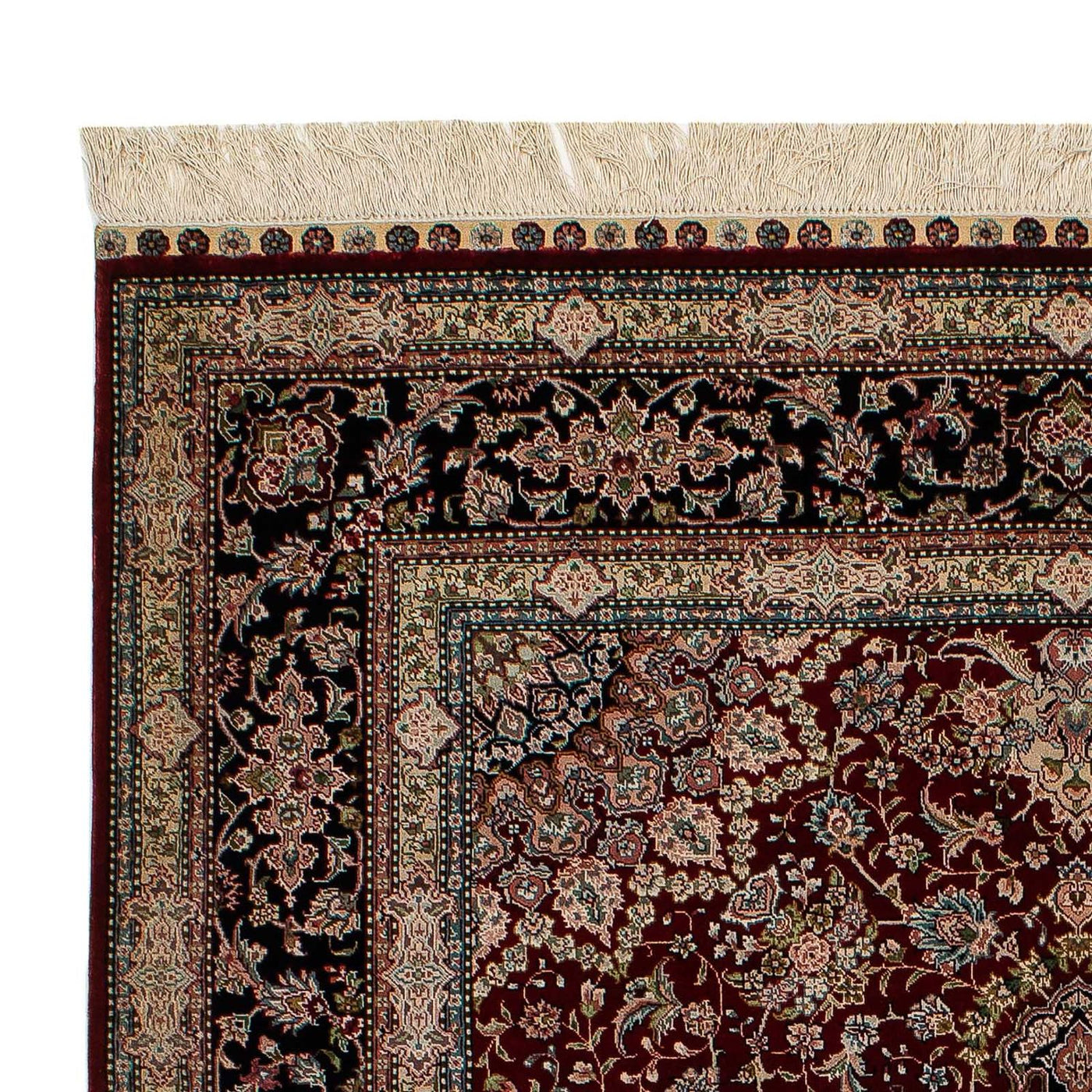 Chinese Silk Rug 183x122cm - Persian Rugs