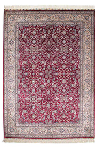 Oriental Rug - Hereke - 246 x 170 cm - dark red