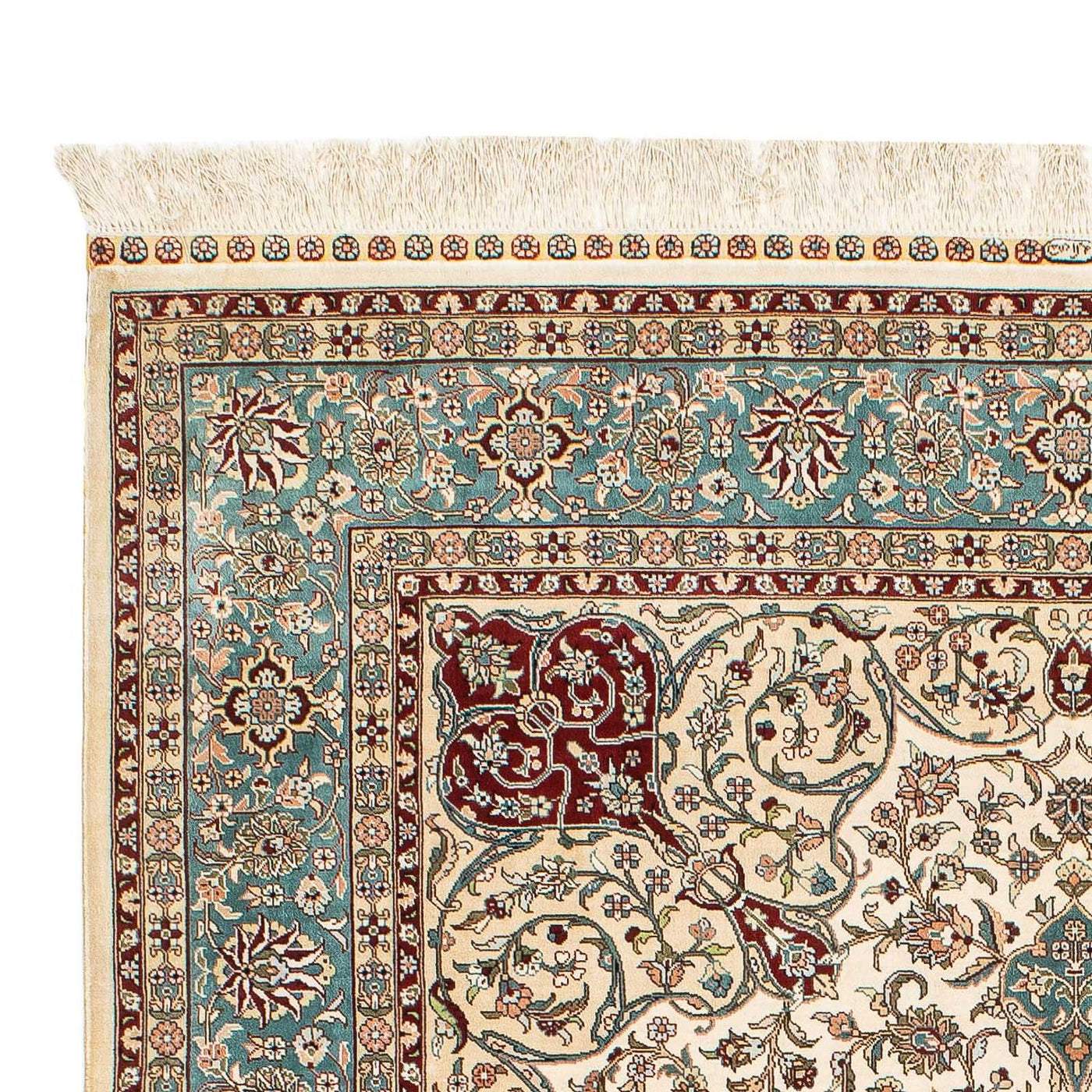 Chinese Silk Rug 183x122cm - Persian Rugs