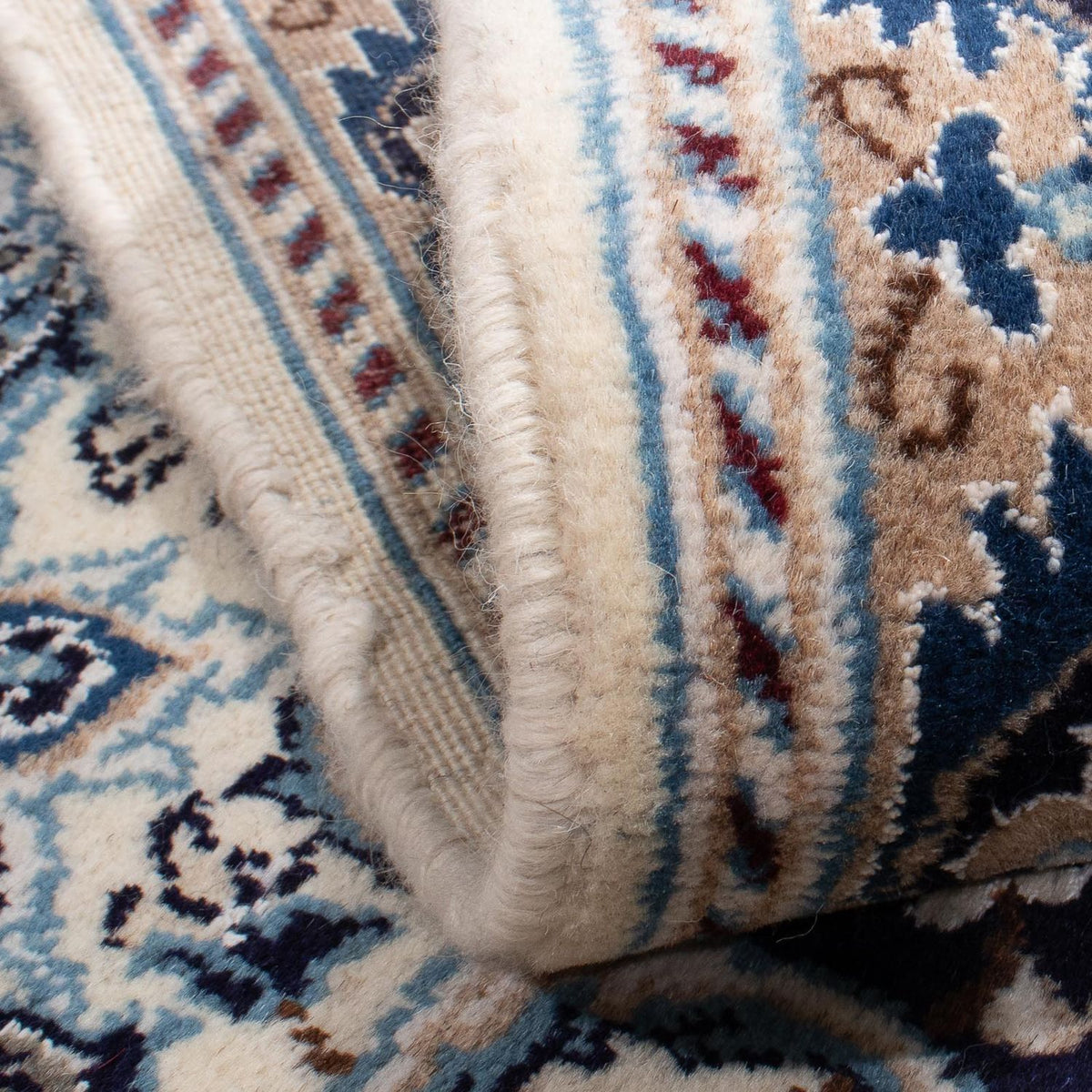 Perser Rug - Nain square  - 207 x 198 cm - dark blue