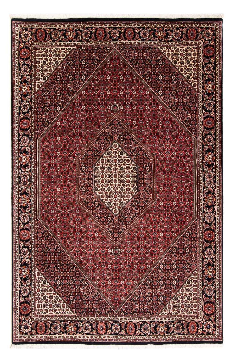 Perser Rug - Bidjar - 240 x 166 cm - dark red