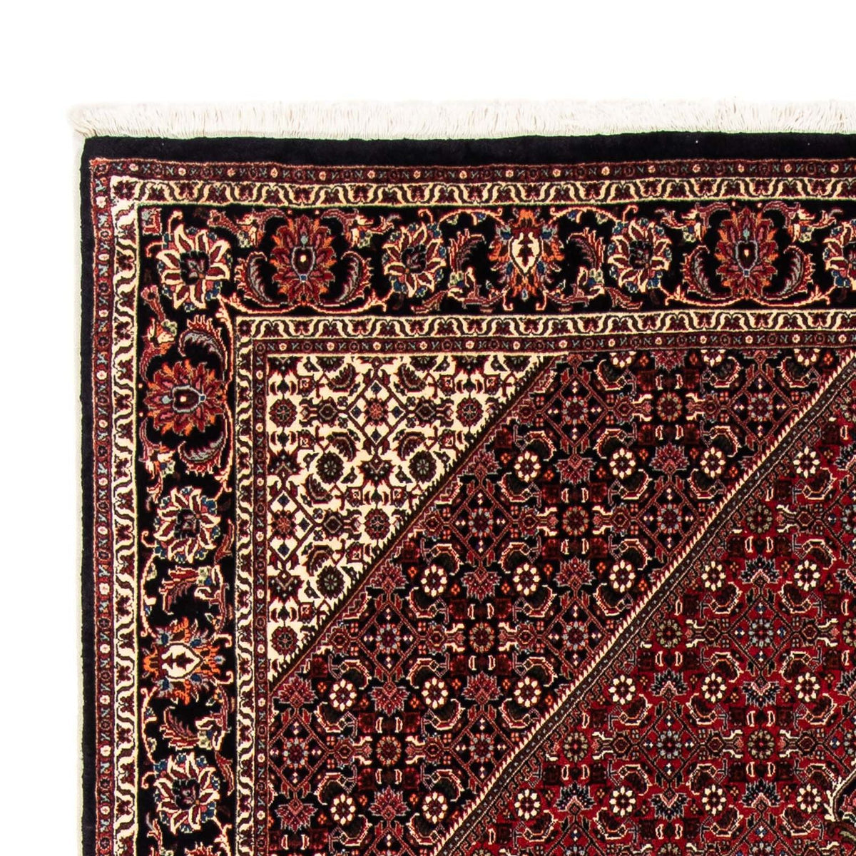Perser Rug - Bidjar - 240 x 166 cm - dark red