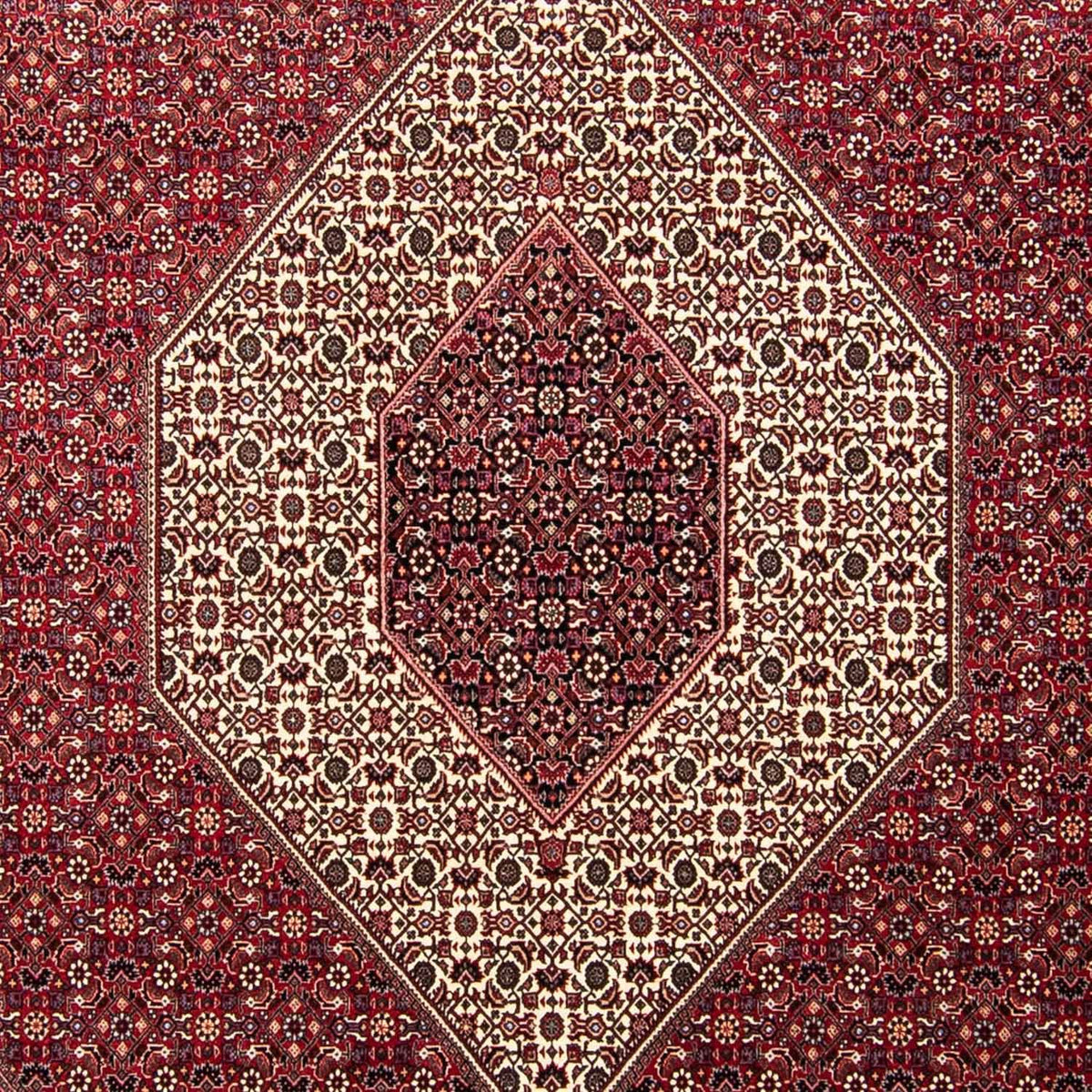 Perser Rug - Bidjar - 303 x 250 cm - dark red