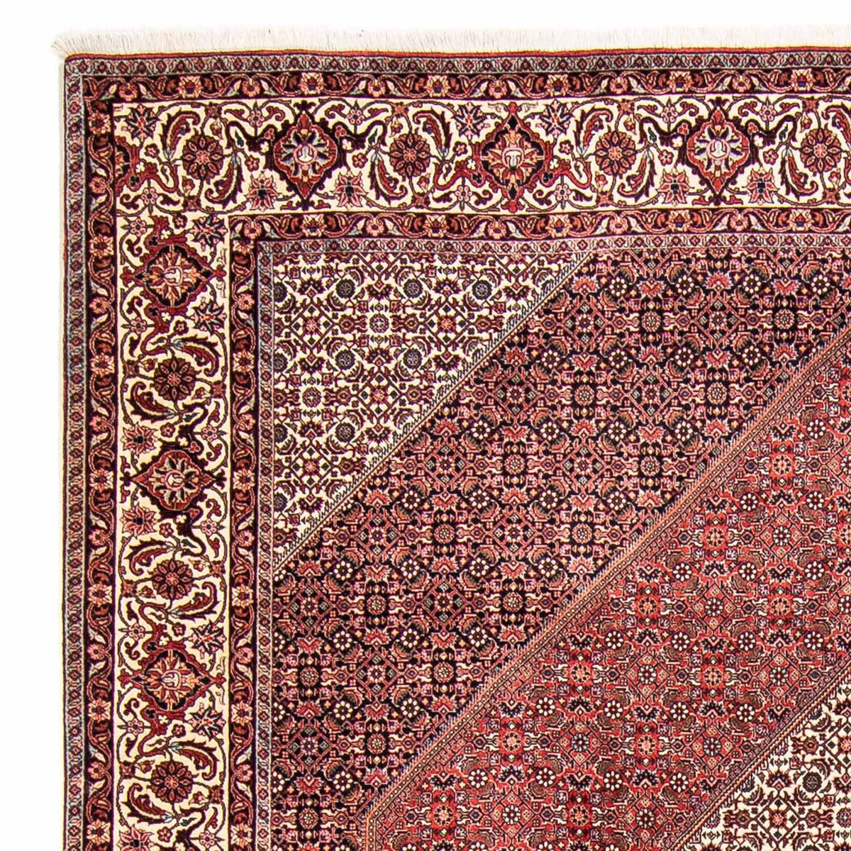 Perser Rug - Bidjar - 309 x 256 cm - dark red