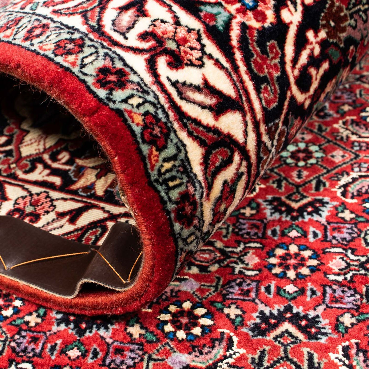 Perser Rug - Bidjar - 381 x 298 cm - dark red