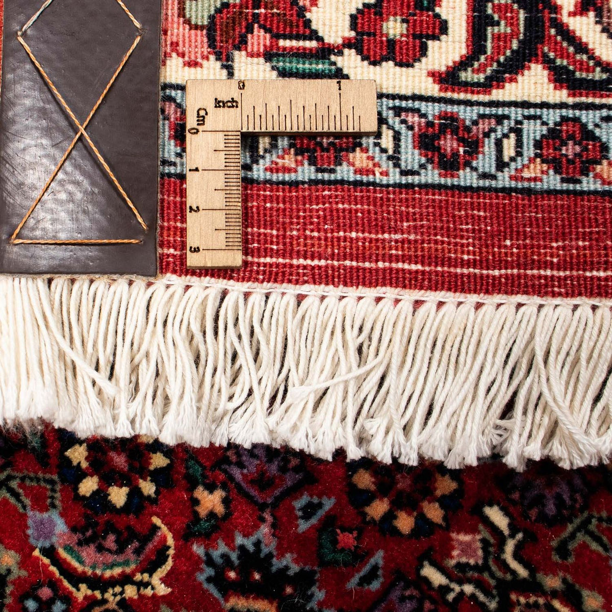 Perser Rug - Bidjar - 381 x 298 cm - dark red