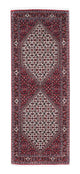 Runner Perser Rug - Bidjar - 199 x 73 cm - dark red
