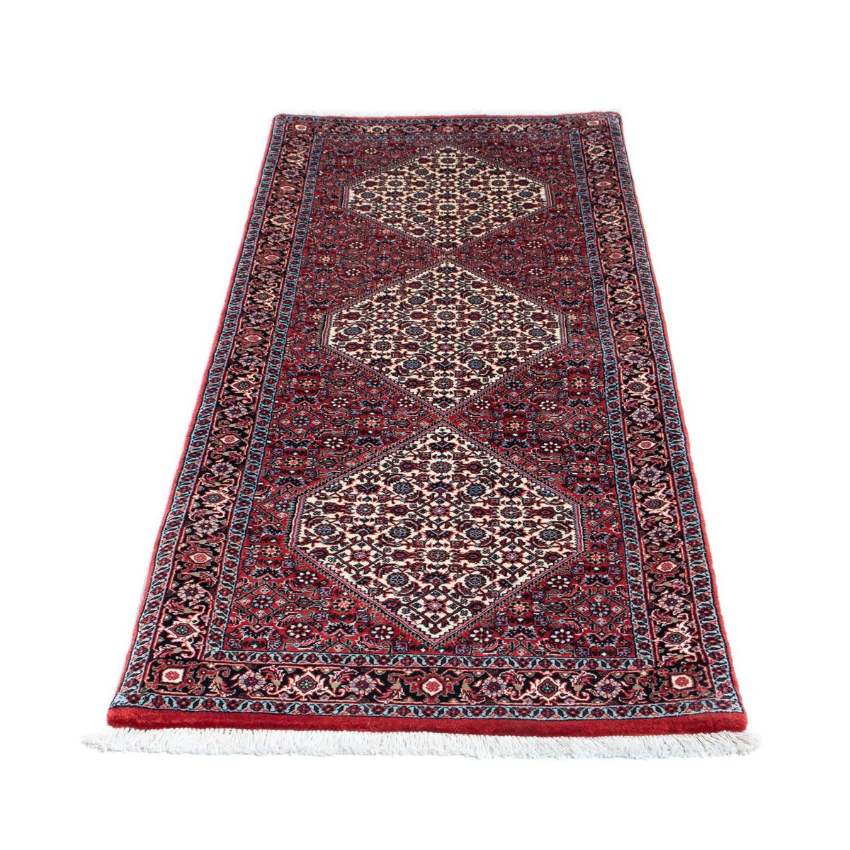 Runner Perser Rug - Bidjar - 198 x 75 cm - red