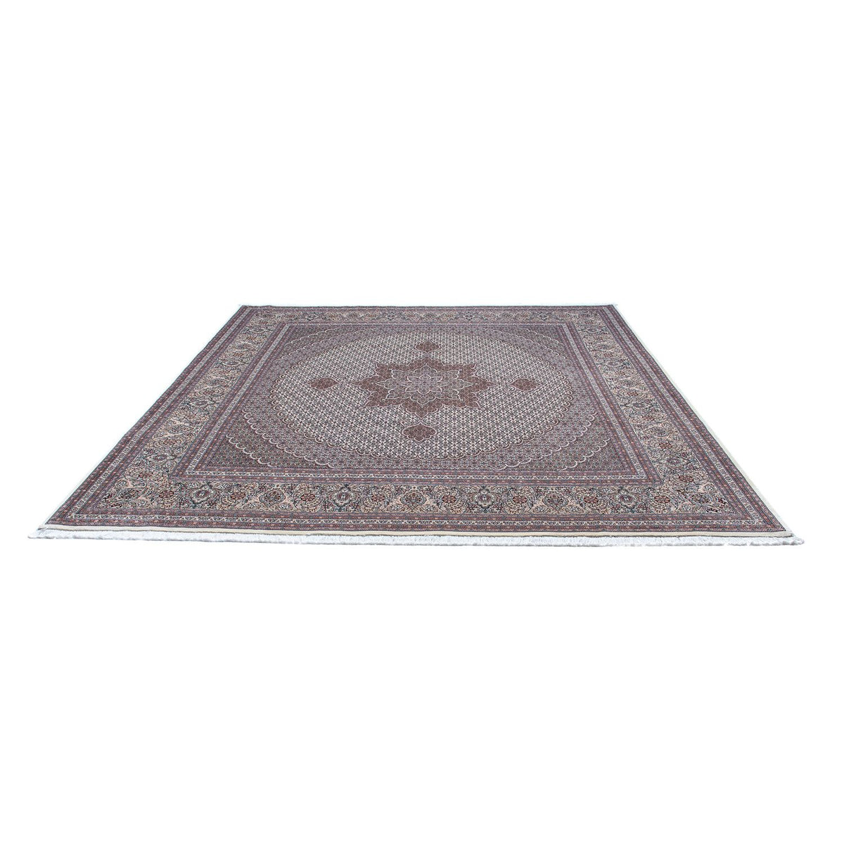 Perser Rug - Tabriz square  - 258 x 252 cm - grey