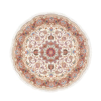 Perser Rug - Tabriz - Royal round  - 105 x 105 cm - beige