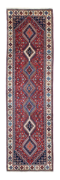 Runner Perser Rug - Bidjar - 293 x 82 cm - dark red