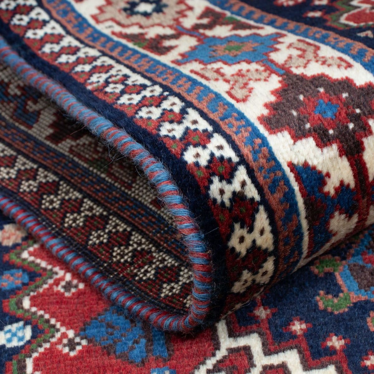 Runner Perser Rug - Nomadic - 194 x 80 cm - dark red