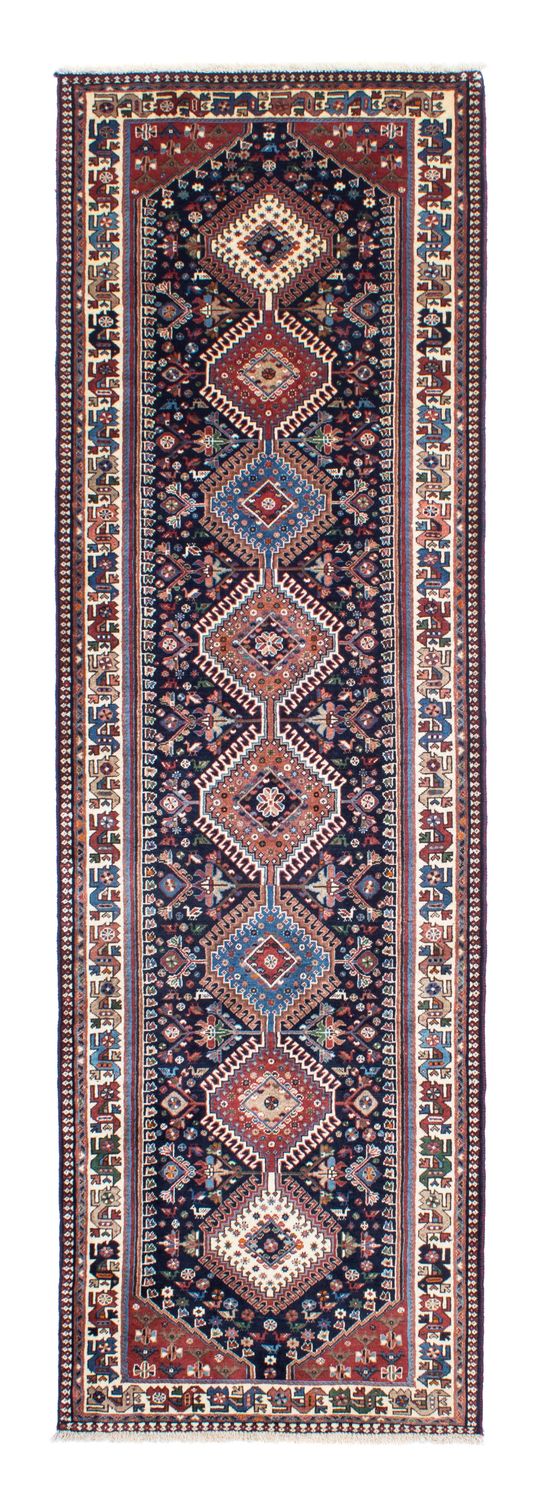 Runner Perser Rug - Bidjar - 288 x 80 cm - dark blue