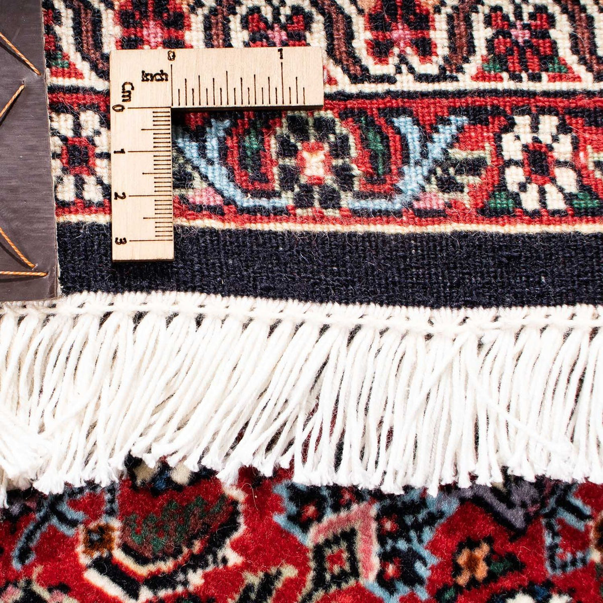 Perser Rug - Bidjar - 246 x 167 cm - dark red