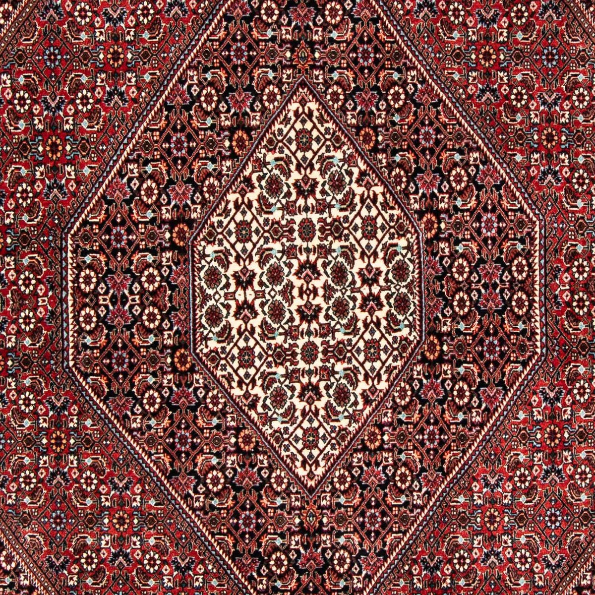 Perser Rug - Bidjar - 252 x 172 cm - dark red