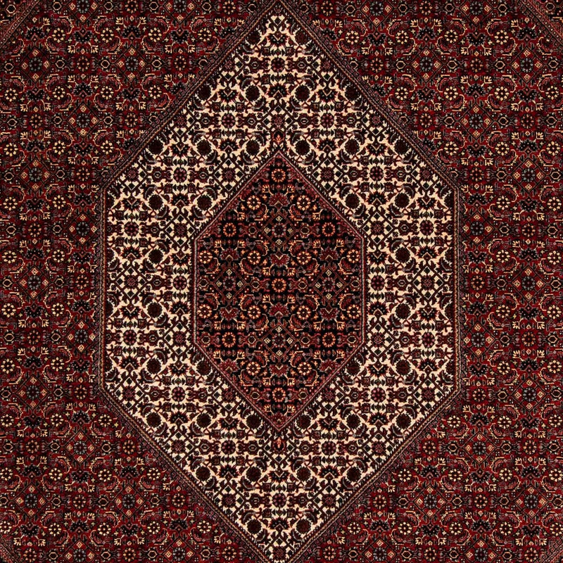 Perser Rug - Bidjar - 252 x 208 cm - dark red