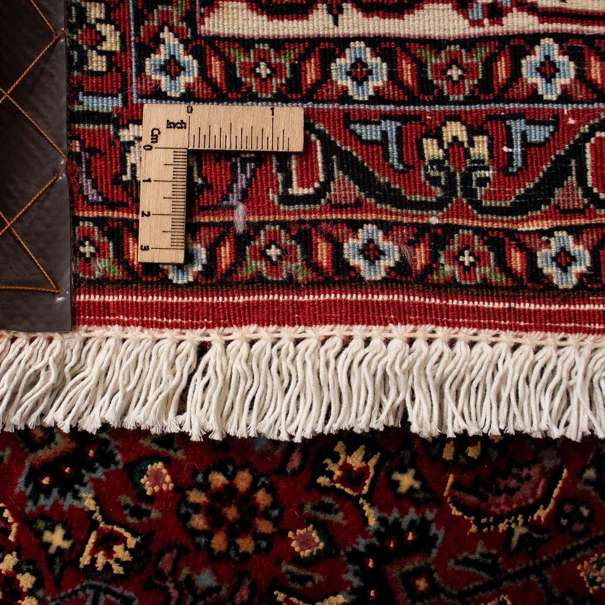 Perser Rug - Bidjar - 252 x 208 cm - dark red