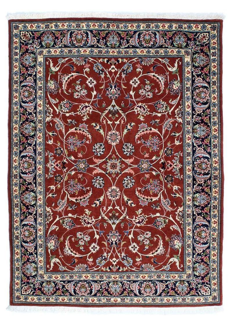 Perser Rug - Ghom - 181 x 136 cm - dark red