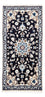 Perser Rug - Nain - 134 x 69 cm - dark blue