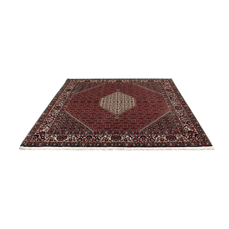 Perser Rug - Bidjar square  - 203 x 196 cm - dark red