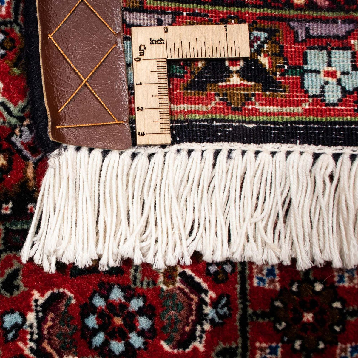 Perser Rug - Bidjar square  - 203 x 196 cm - dark red