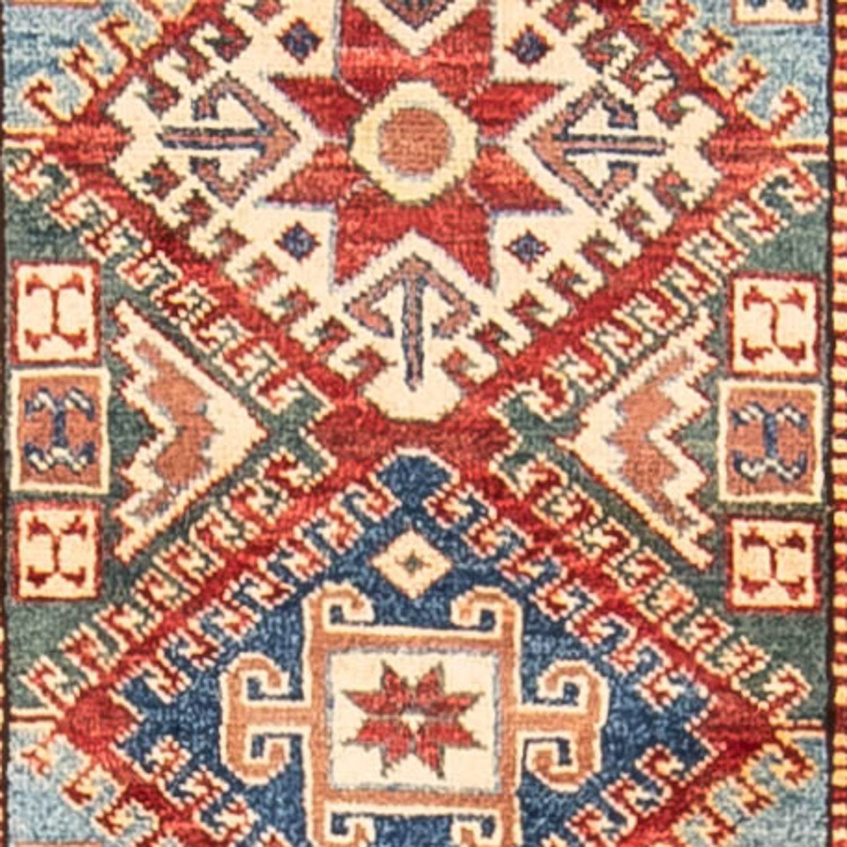 Runner Ziegler Rug - Kazak - 310 x 74 cm - multicolored