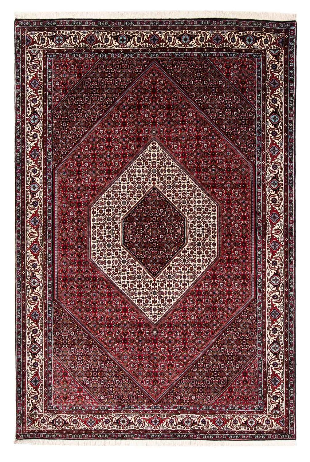Perser Rug - Bidjar - 257 x 173 cm - dark red