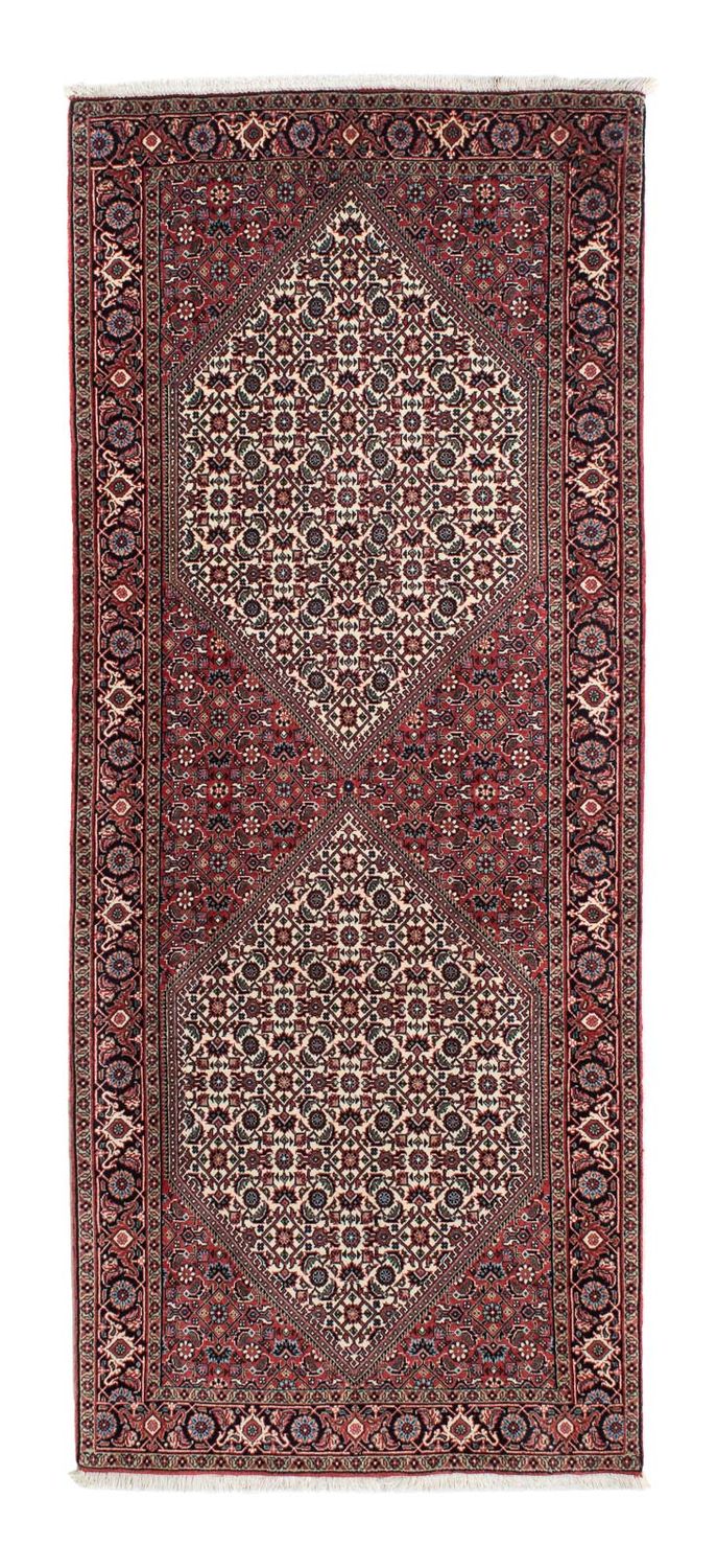 Runner Perser Rug - Bidjar - 210 x 87 cm - red