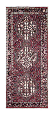 Runner Perser Rug - Bidjar - 198 x 77 cm - red
