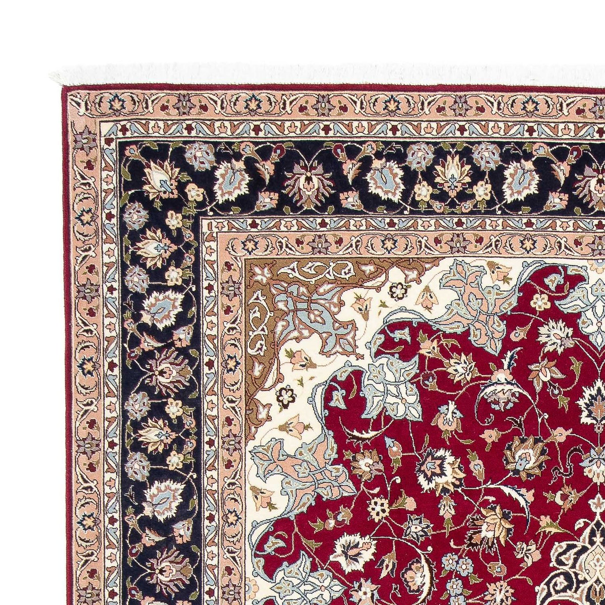 Tabriz - 50 Raj Rug 202x293cm - Persian Rugs