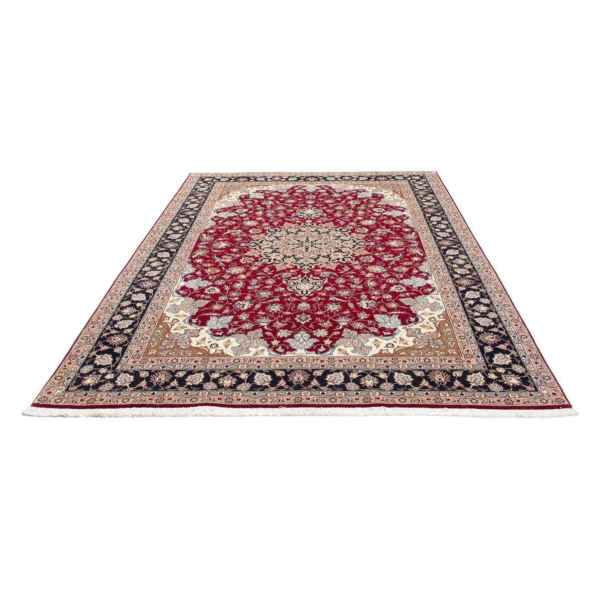 Perser Rug - Tabriz - Royal - 293 x 202 cm - dark red