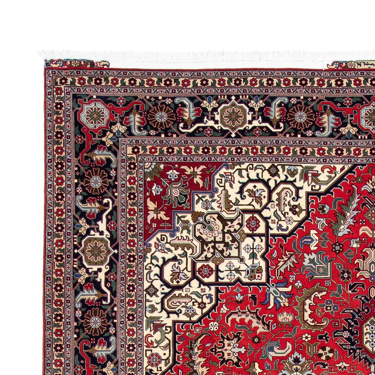 Tabriz - 50 Raj Rug 202x302cm - Persian Rugs