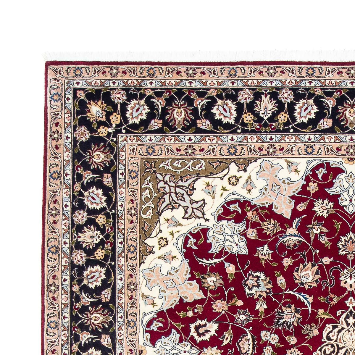 Tabriz - 50 Raj Rug 201x301cm - Persian Rugs