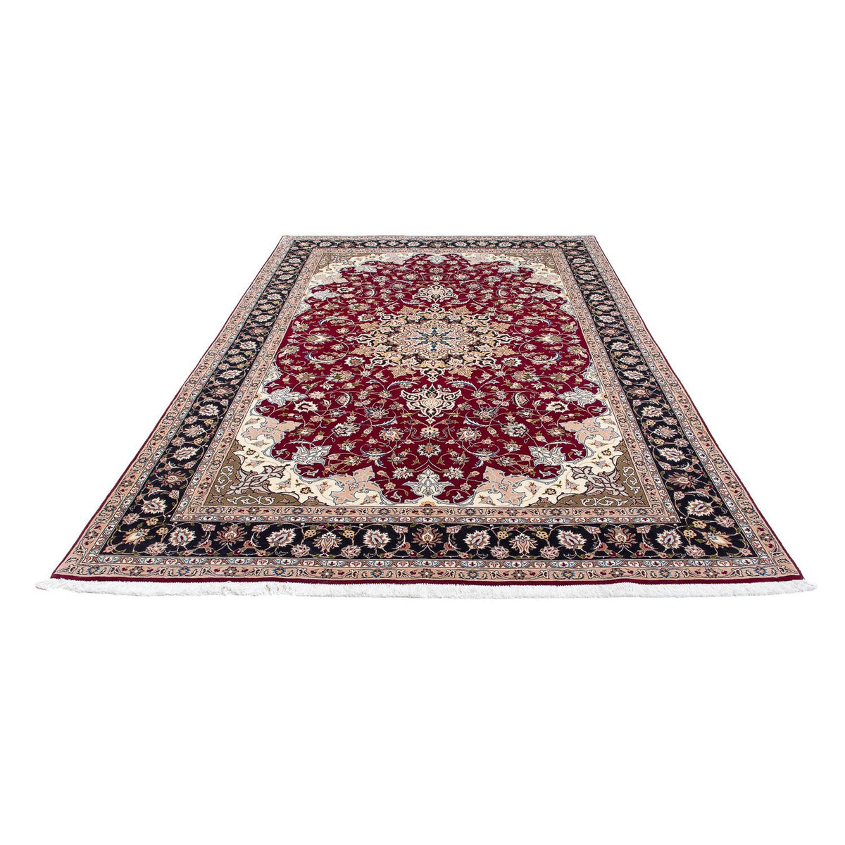 Perser Rug - Tabriz - Royal - 301 x 201 cm - dark red