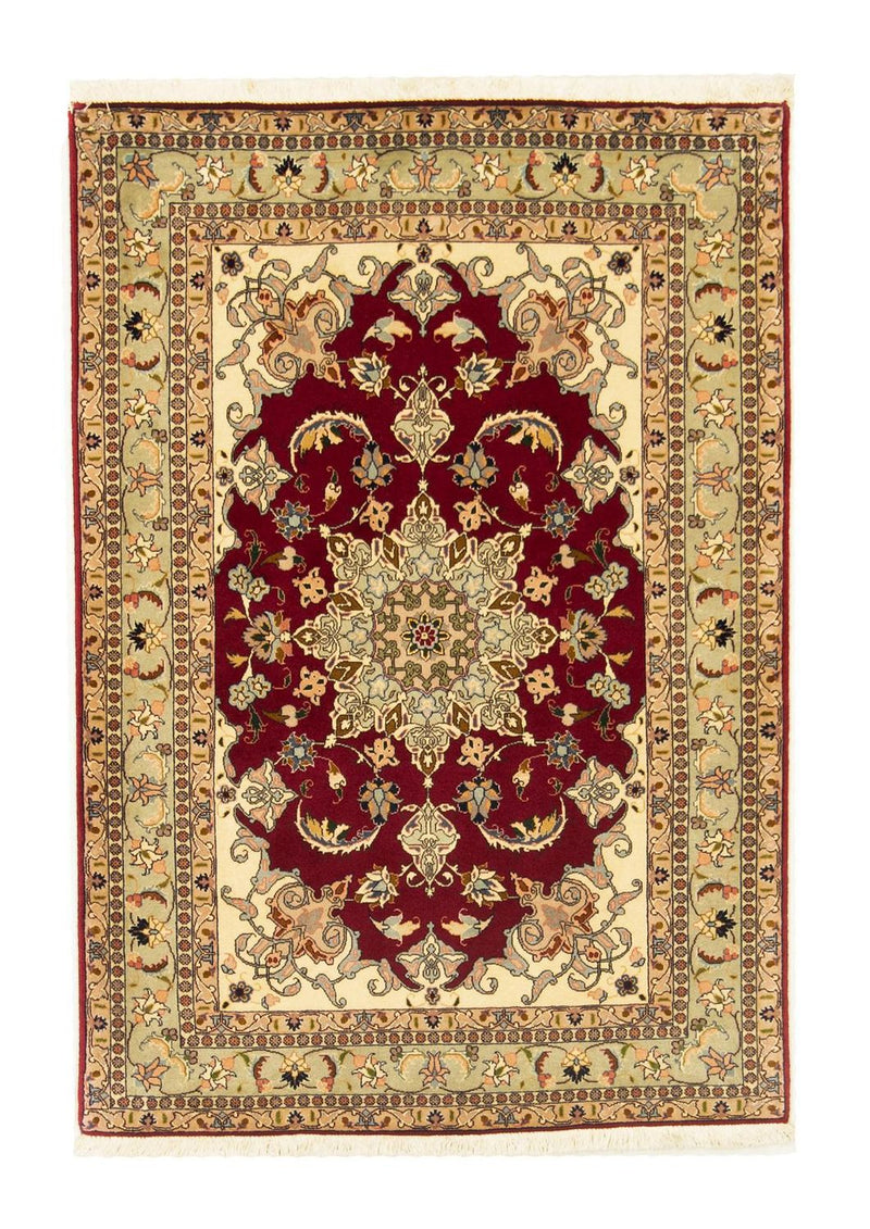 Tabriz - 50 Raj Rug 100x146cm - Persian Rugs - red