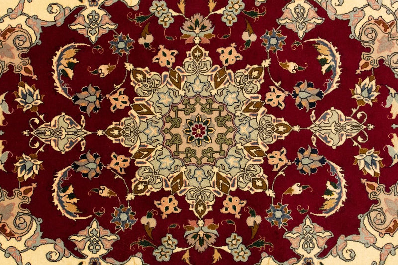Tabriz - 50 Raj Rug 100x146cm - Persian Rugs - red
