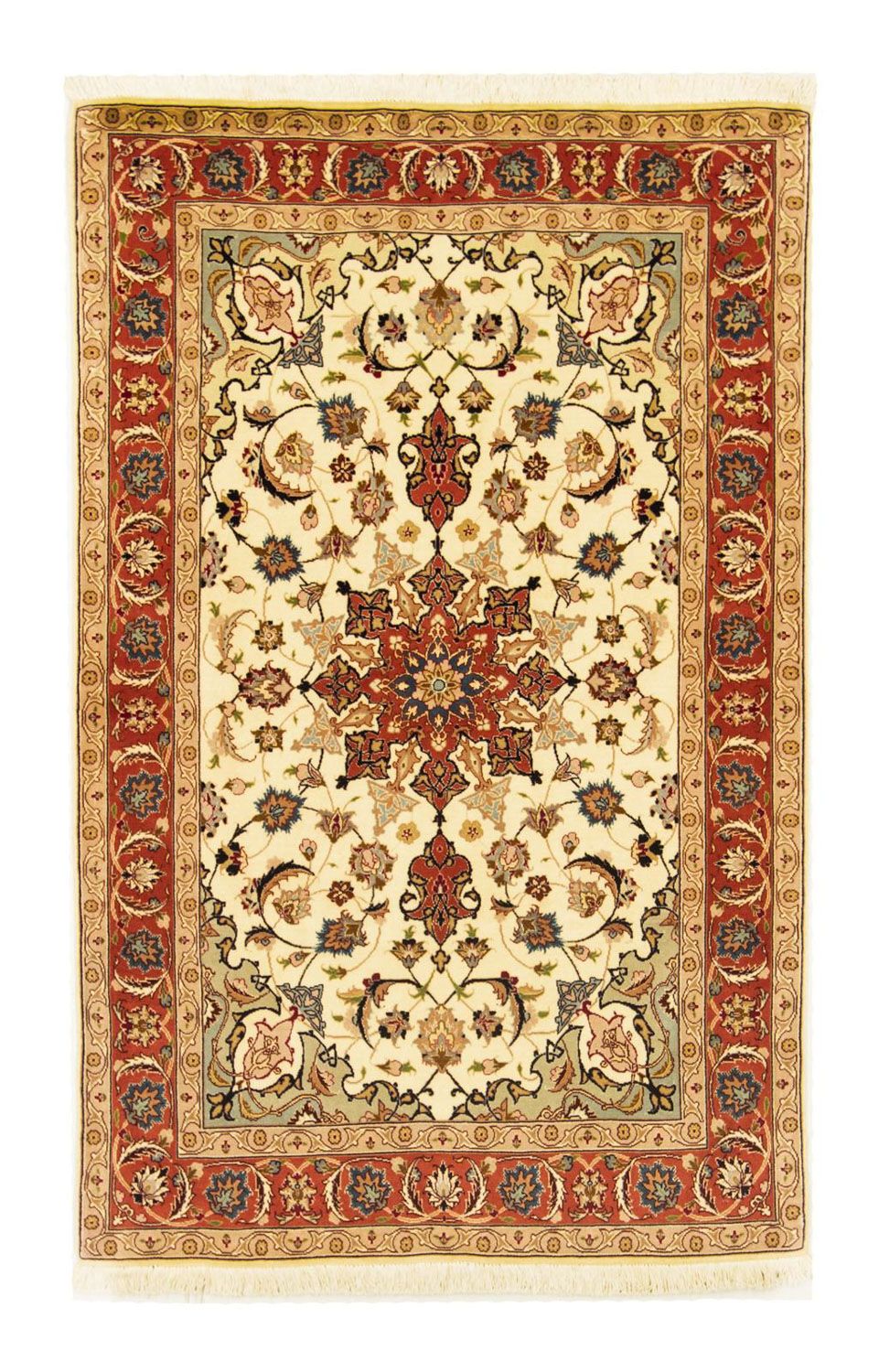 Perser Rug - Tabriz - Royal - 158 x 100 cm - beige