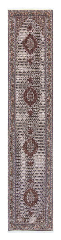 Runner Perser Rug - Tabriz - 405 x 83 cm - multicolored