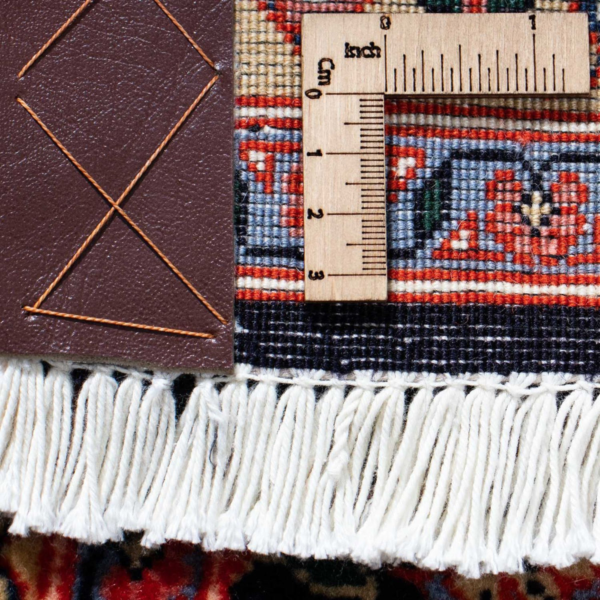 Runner Perser Rug - Tabriz - 203 x 63 cm - rust