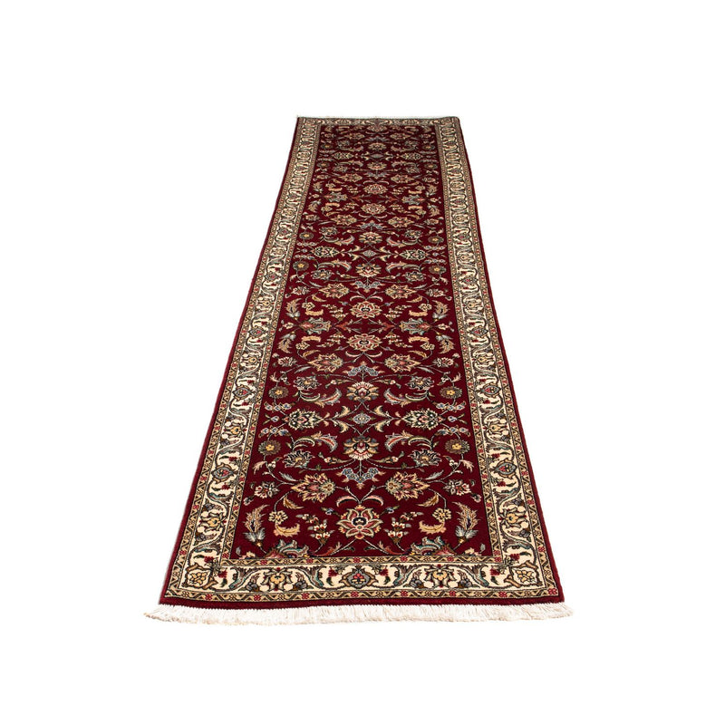 Runner Perser Rug - Tabriz - Royal - 316 x 75 cm - dark red