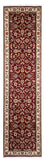 Runner Perser Rug - Tabriz - Royal - 322 x 85 cm - dark red