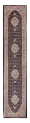 Runner Perser Rug - Tabriz - Royal - 391 x 82 cm - dark blue