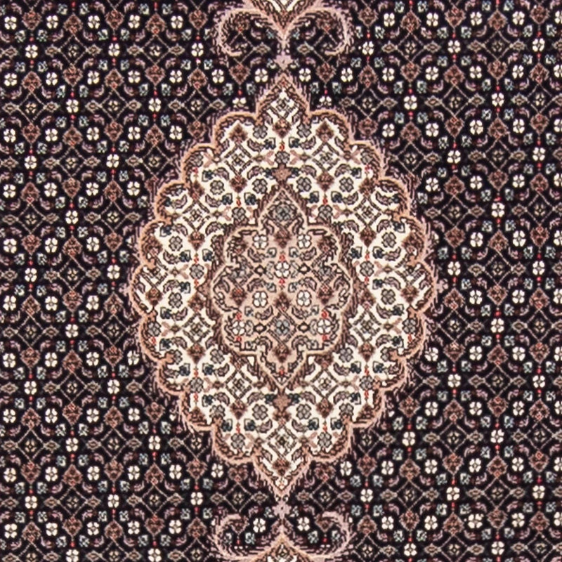 Runner Perser Rug - Tabriz - Royal - 391 x 82 cm - dark blue