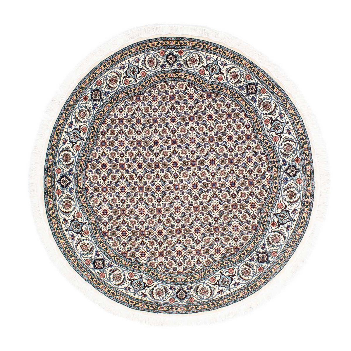 Perser Rug - Tabriz - Royal round  - 150 x 150 cm - beige