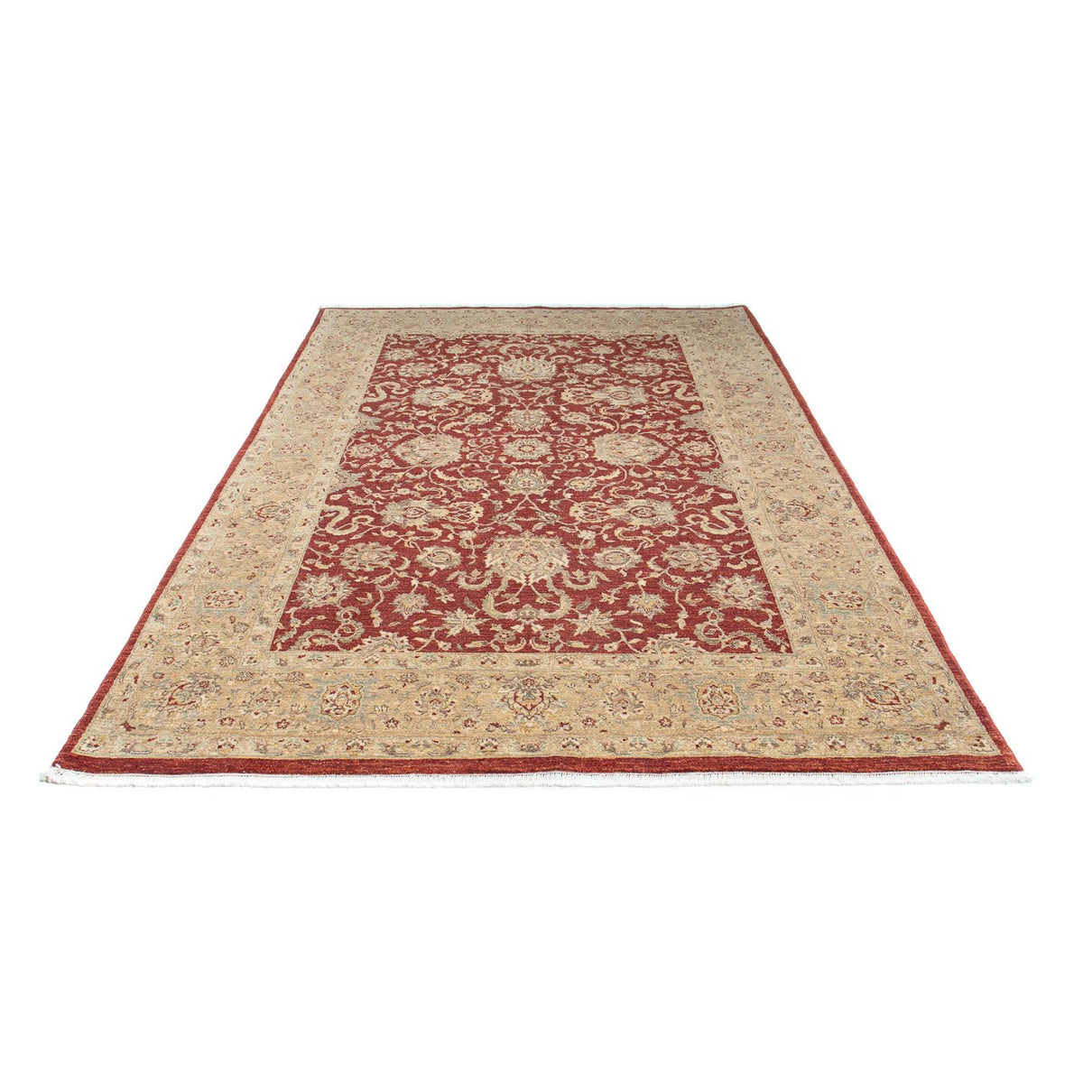 Ziegler Rug - 269 x 177 cm - dark red