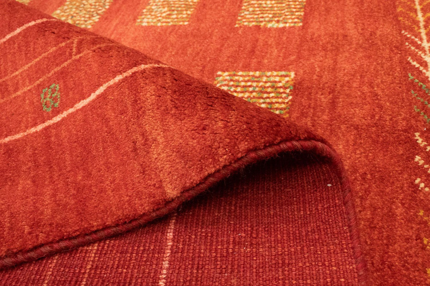 Gabbeh Persian Rug 193x149cm - Perserteppich Wollteppich