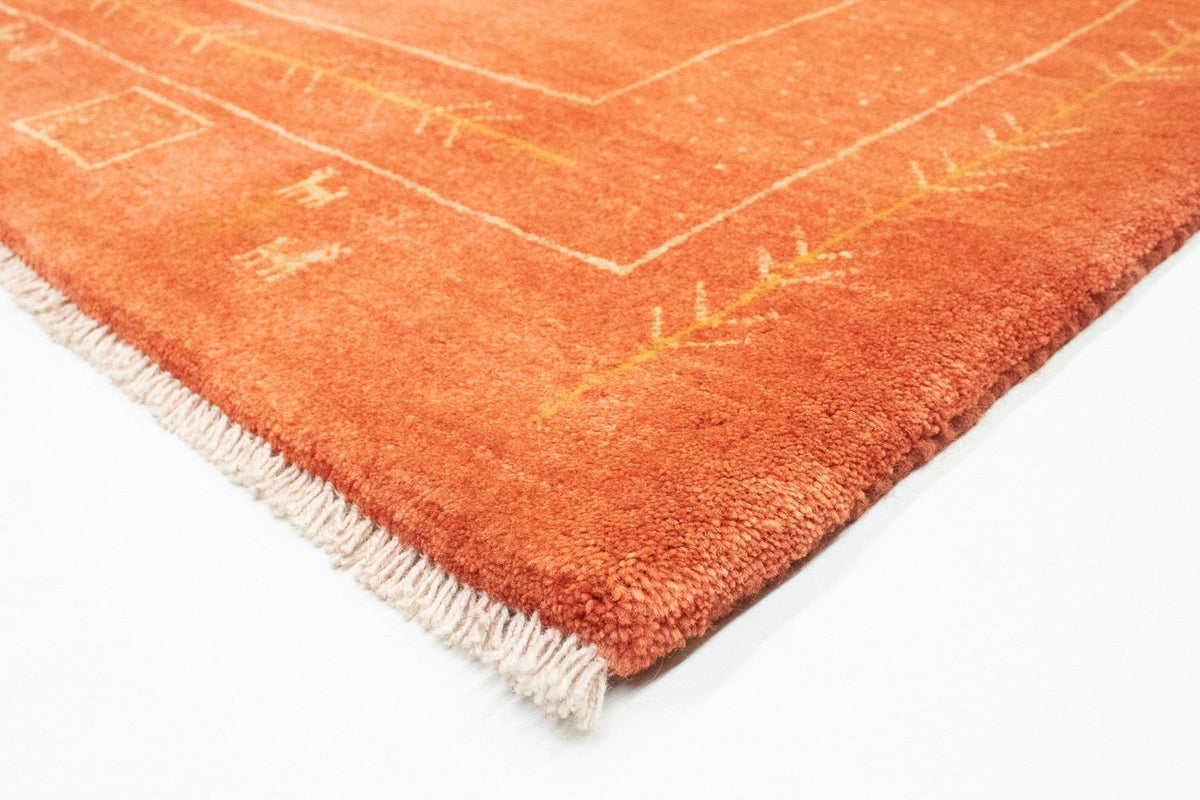 Gabbeh Rug - Perser - 202 x 151 cm - rust